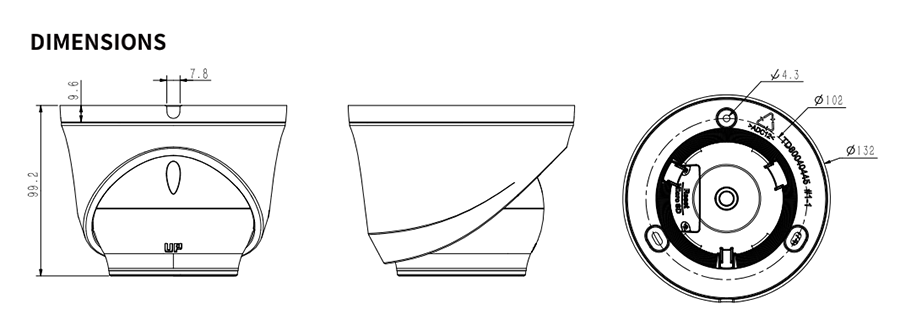 Tiandy IP Camera TC-C32SN
