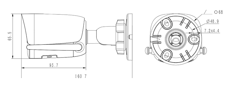 Tiandy IP Camera Wi-Fi TC-C32WN